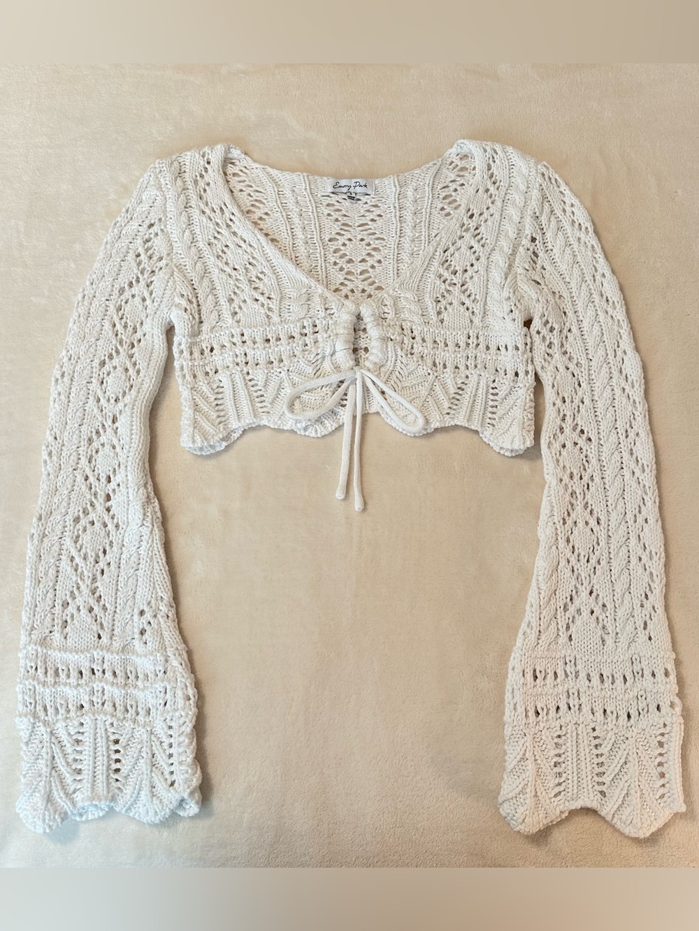 Grey Bandit Knit Top